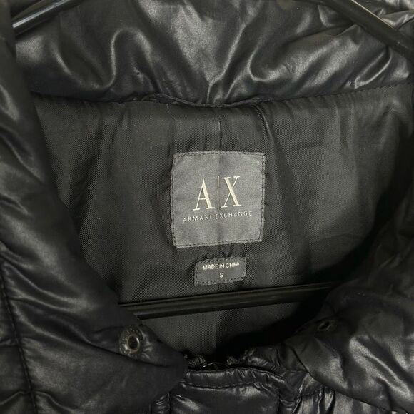 Armani Gloss Puffer Jacket Womens Small - Picture 4 of 4